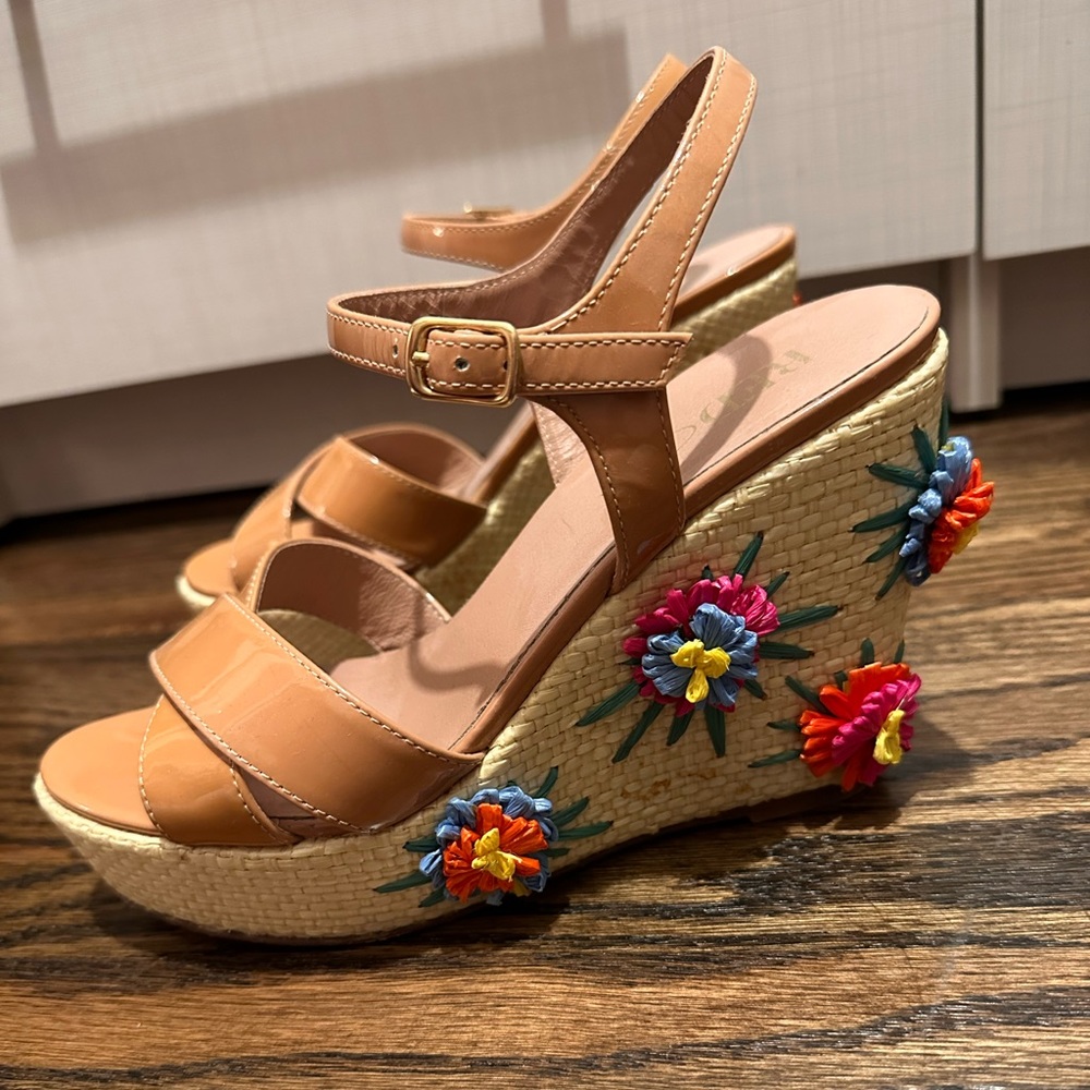Red Valentino floral espadrilles